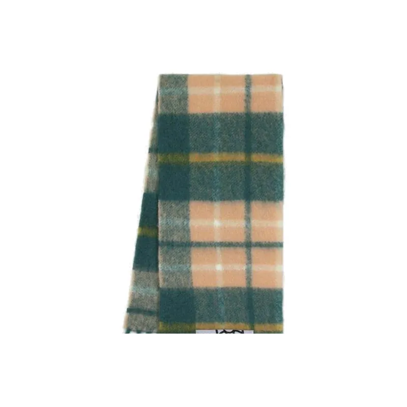 Vivienne Westwood Tartan Scarf Fringed Scarf-2