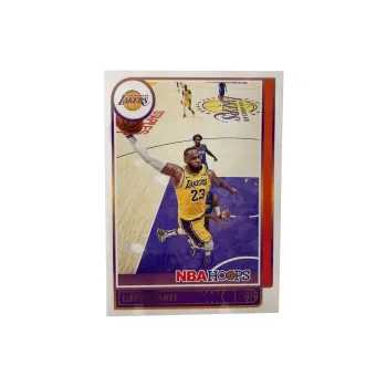 PANINI 2021 22 Lakers LeBron James Old Beijing Little Emperor HOOPS Dunk Highlight Lakers Star Player Sports Cards 1 Pc