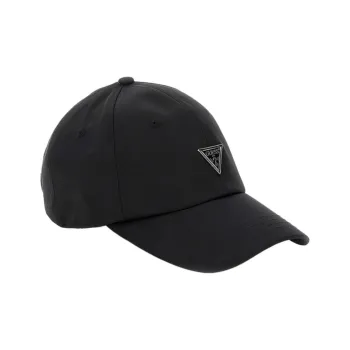GUESS Polyester Baseball Caps Unisex Black