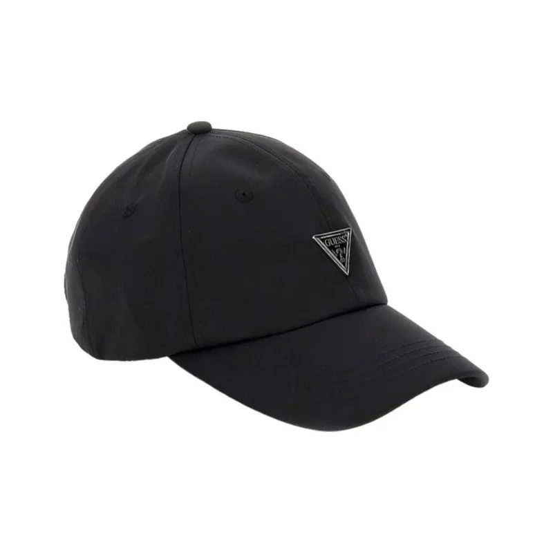 GUESS Polyester Baseball Caps Unisex Black-0