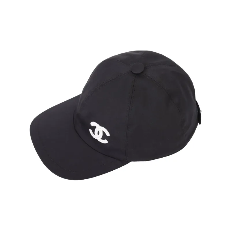 CHANEL - Baseball Caps Unisex Black-2