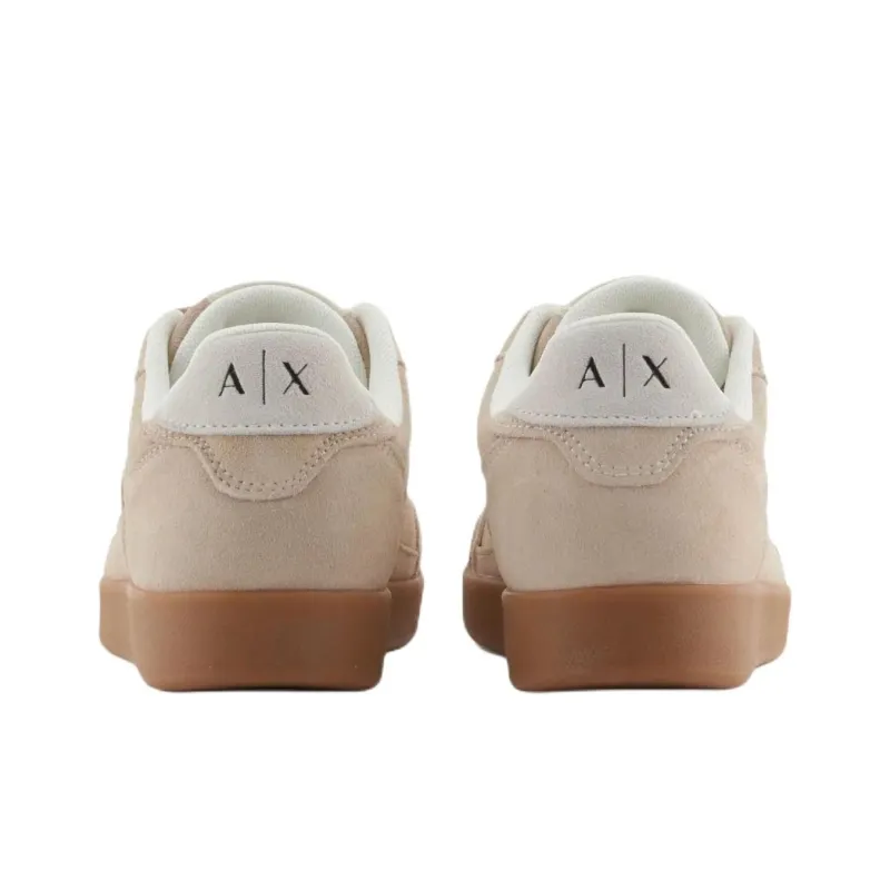 ARMANI EXCHANGEAE Low Top Skateboard Shoes Women's Light Umber-3