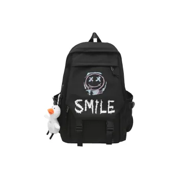 HCXK Nylon Backpack Unisex Multicolor
