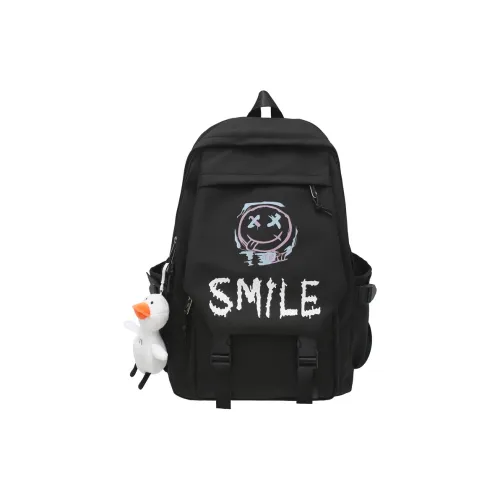 HCXK Nylon Backpack Unisex Multicolor