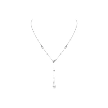 ZEGL White Gold Plated Copper Necklaces Women's