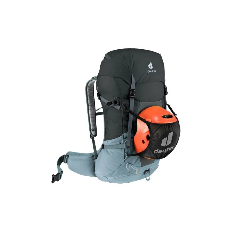 DEUTER Recycled Materials Outdoor Mountaineering Bag Backpack Regular Unisex Lake Blue/Black-2