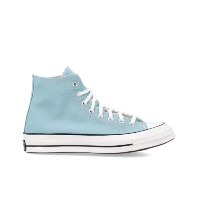 Converse 1970s Anti Slip Wear Resistant Mid Top Canvas Shoes Men's Blue-1
