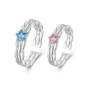 CHRROTA 925 Sterling Silver Rings Unisex