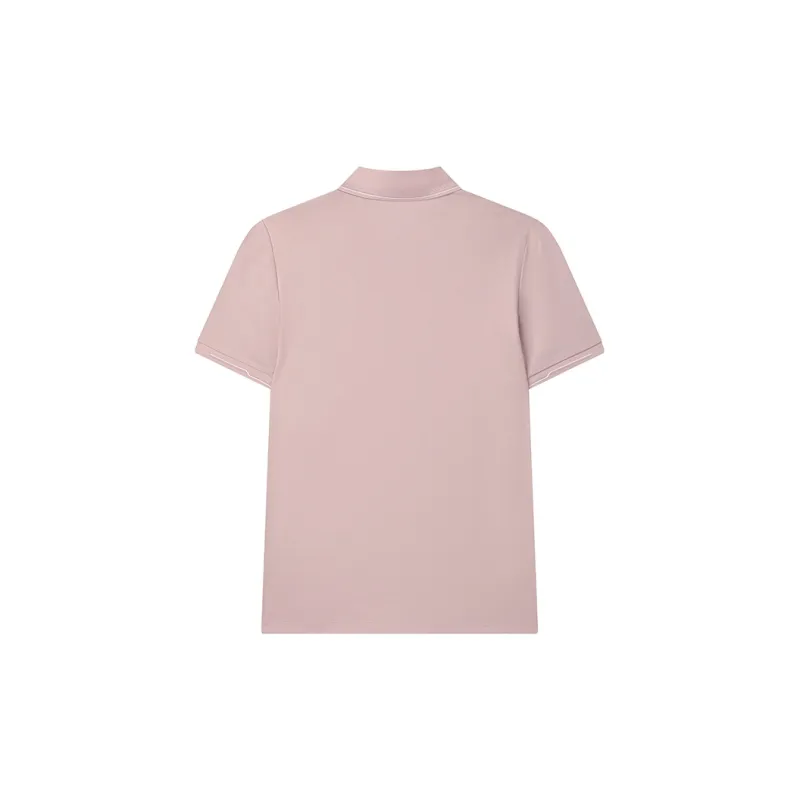 FILA WHITE Polo Shirt Men's Light Gray Pink-1