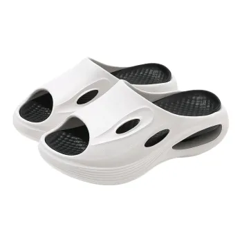 LUNNIFEIYA Sports Slippers For Men's Summer Home Indoor, Abrasion Resistant, Slip Resistant, Platform EVA Men's