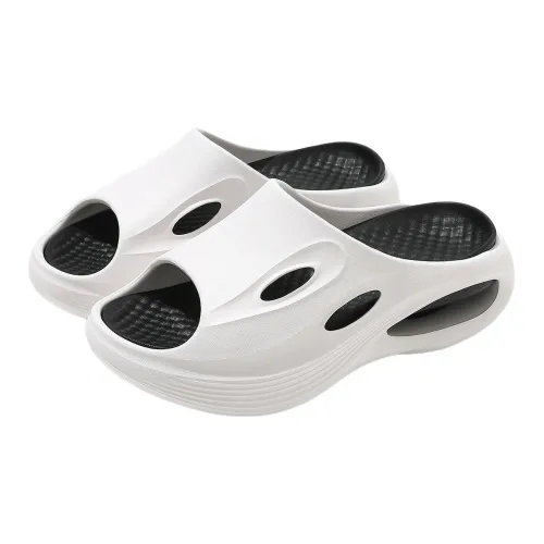 LUNNIFEIYA Sports Slippers For Men's Summer Home Indoor, Abrasion Resistant, Slip Resistant, Platform EVA Men's