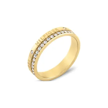 Tommy Hilfiger Stainless Steel Rings Women's Gold