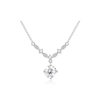 ZSY 999 Fine Silver Necklaces Women's Gift Box Set