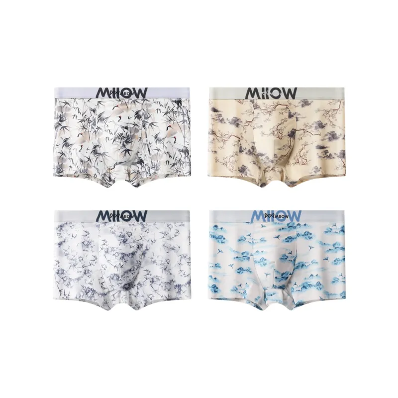 MIIOW Trend Party Series Underpants Men's 4 Pack-17
