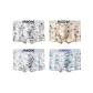 4 Pack[Amber Yellow+Bamboo Green+Blue and White+Ivory White]