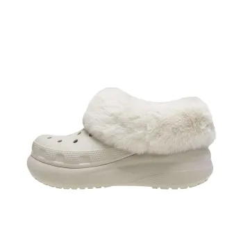 Crocs Furever Clogs Men's White