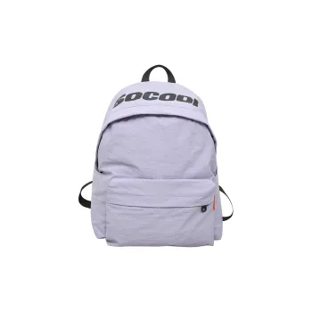 Alcohol Dragon Nylon Backpack Unisex Multicolor