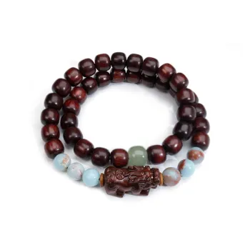 ZHOUDIWANG Bloodwood Bracelets Unisex