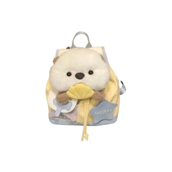 Yalu Cotton Backpack Regular Unisex Yellow
