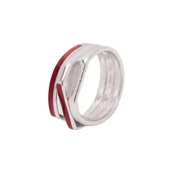 LOEWE Sterling Silver Rings Women's Silver