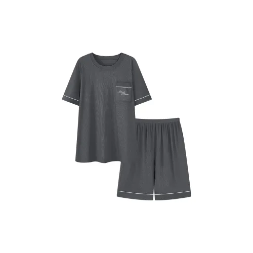 MADALLO Pajama Set Men's Dark Gray
