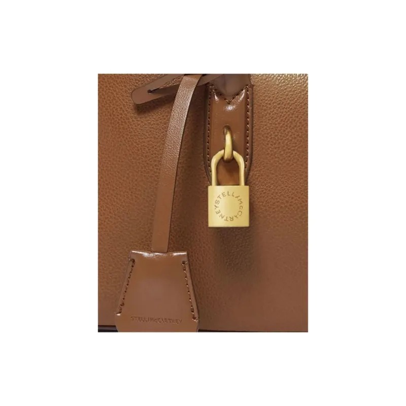 Stella McCartney Stella Ryder Lock Plaque Shoulder Bag-5