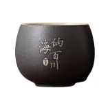 Black Terracotta-Host Cup[Embracing All Rivers]