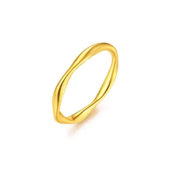 FANSHINER Alloy, Surface Gold Plated Rings Unisex