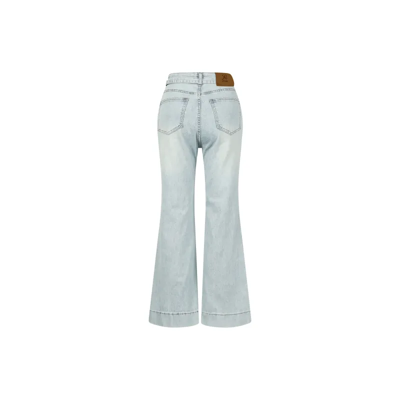 HTHK Jeans Women's Glacier Blue-3