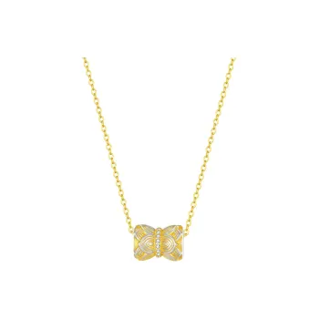 Heart Grass 999 Fine Silver Necklaces Women's