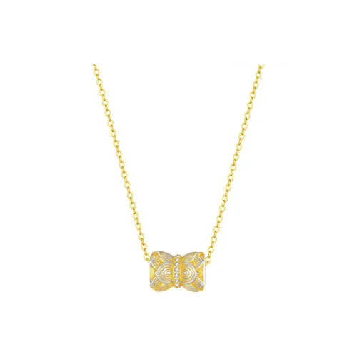 Heart Grass 999 Fine Silver Necklaces Women's