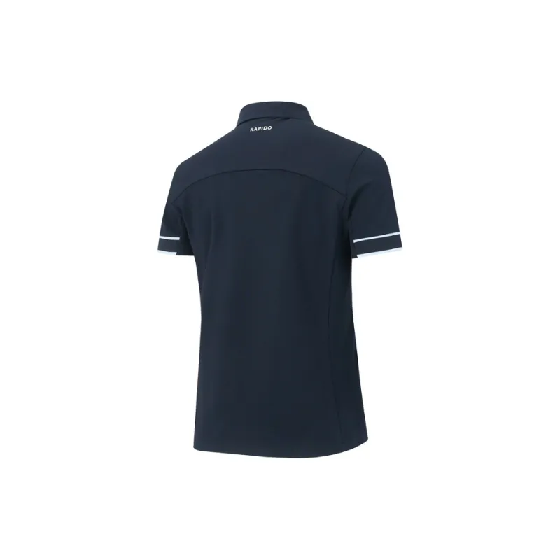 RAPIDO SS25 Polo Shirt Women's Navy Blue-1