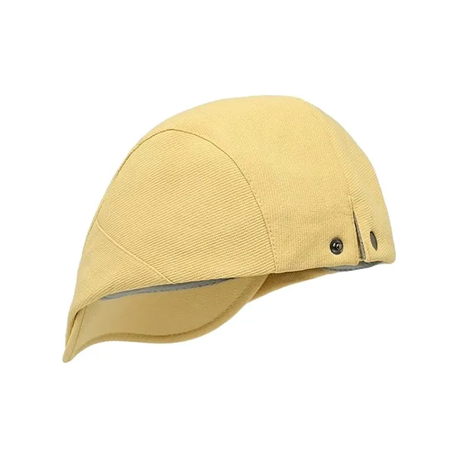 FREE RABBITⅡ Spring Summer British Versatile Newsboy Cap Breathable Skin-Friendly Mini Beret Unisex-1