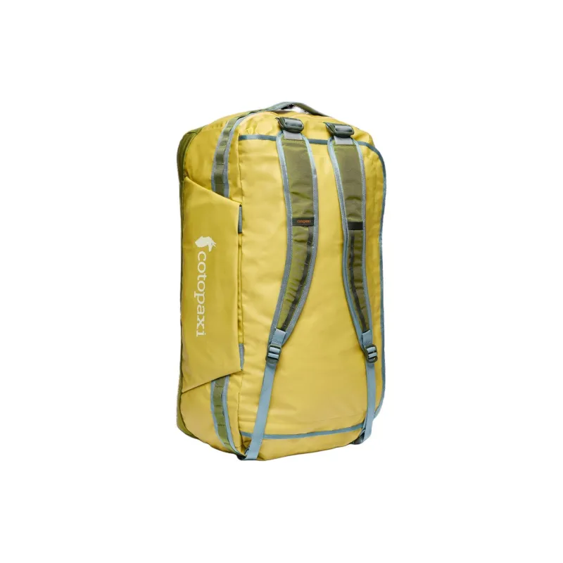 Cotopaxi Recycled Coated Nylon Backpacks Travel Bags 70L Unisex Lemon Grass With Cedar Color-3