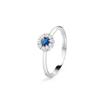 Damiani 18K White Gold Rings Women's Silver