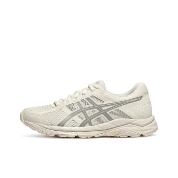 Asics Gel Contend 4 Low Top Running Shoes Women's Ecru