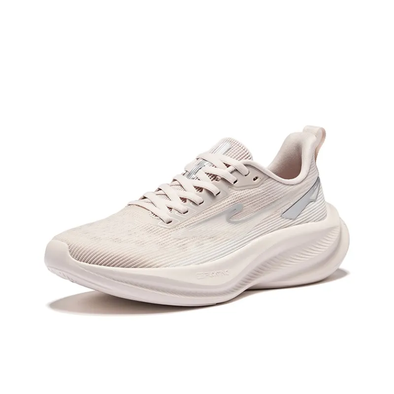 Erke Water Float 6PRO Running Shoes Women's Low Top Painted Gray Microcrystal White-2