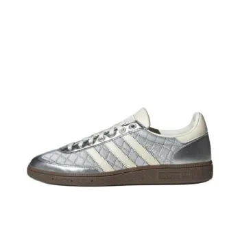 Adidas Originals Handball Spezial Silver Metallic Cream White Gum Women's