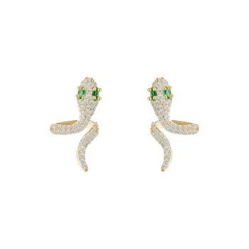 KEYS VIA Copper Alloy Stud Earrings Women's