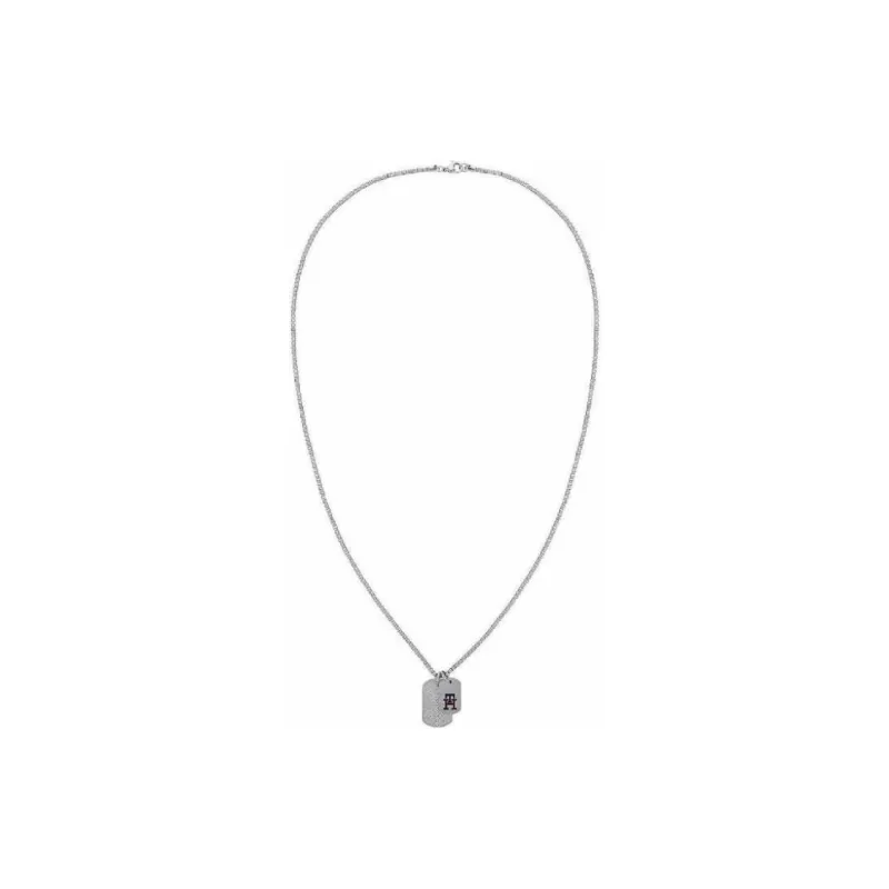 Tommy Hilfiger Stainless Steel Necklaces Unisex Silver-1