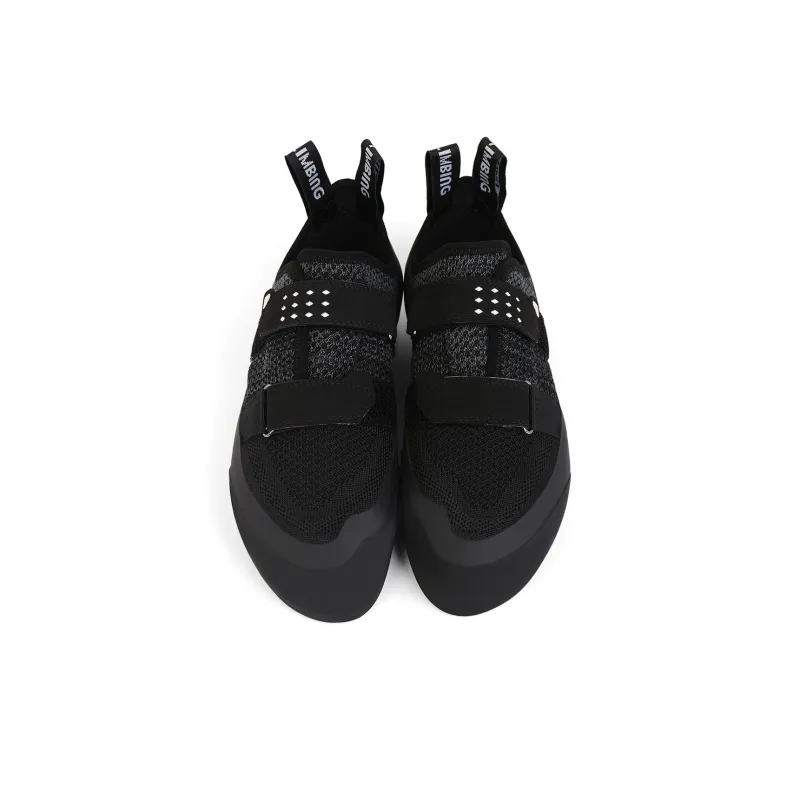 Land Axe Anti-Slip And Wear-Resistant Coverage Low-Top Rock Climbing Shoes Unisex Black-5