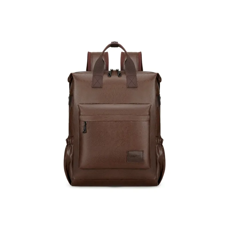 MingLu PU Backpack Regular Unisex Multicolor-0