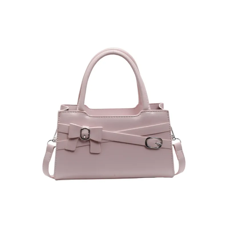 SWIMADE PU Handbag Women's White/Black/Blue/Pink-0