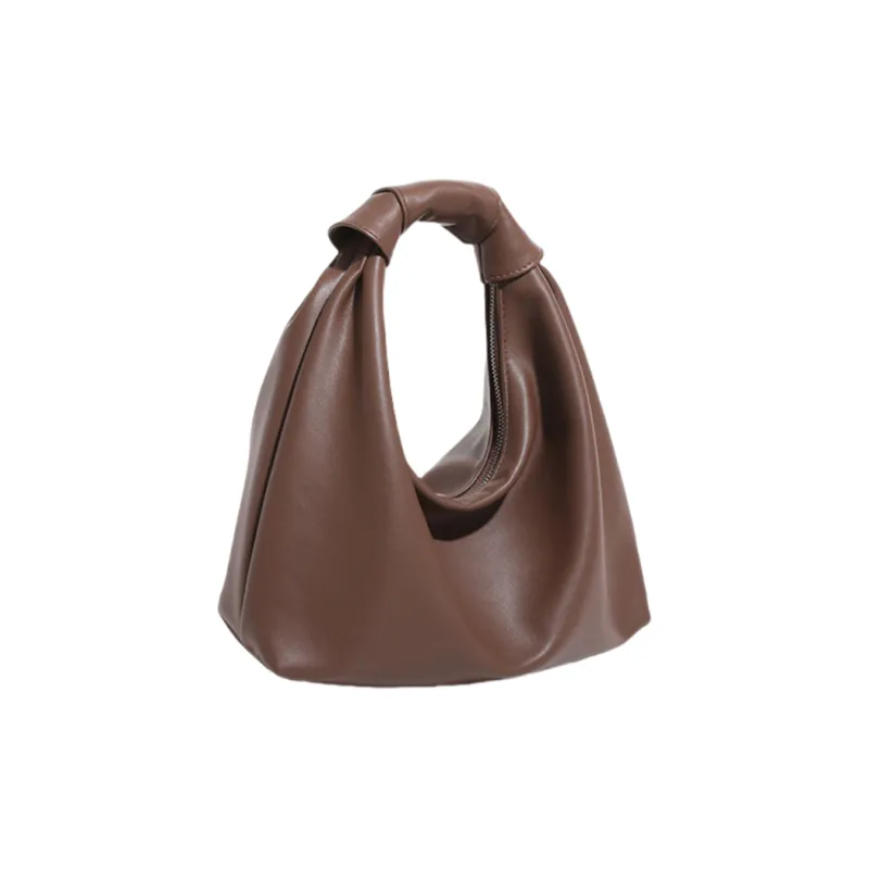 NOMK PU Handbag, Shoulder Bag Women's Ecru/Classic Black/Dark Coffee-6