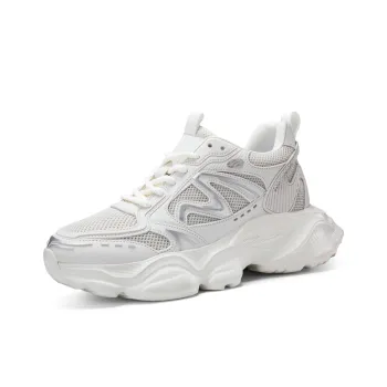 VAEL Cushioning Breathable Moisture Wicking Low Top Chunky Sneakers Unisex