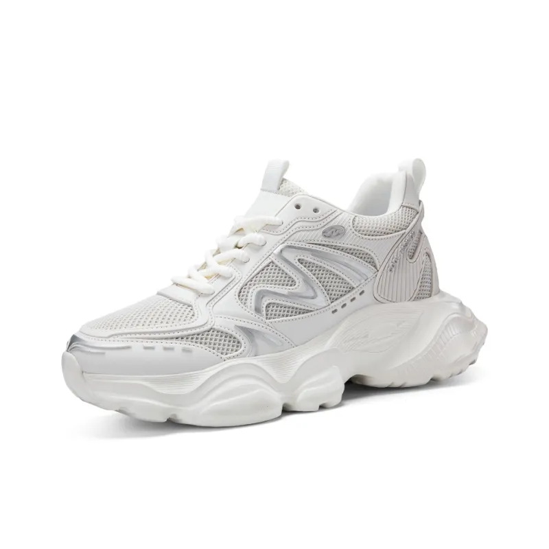 VAEL Cushioning Breathable Moisture-Wicking Low-Top Chunky Sneakers Unisex-0