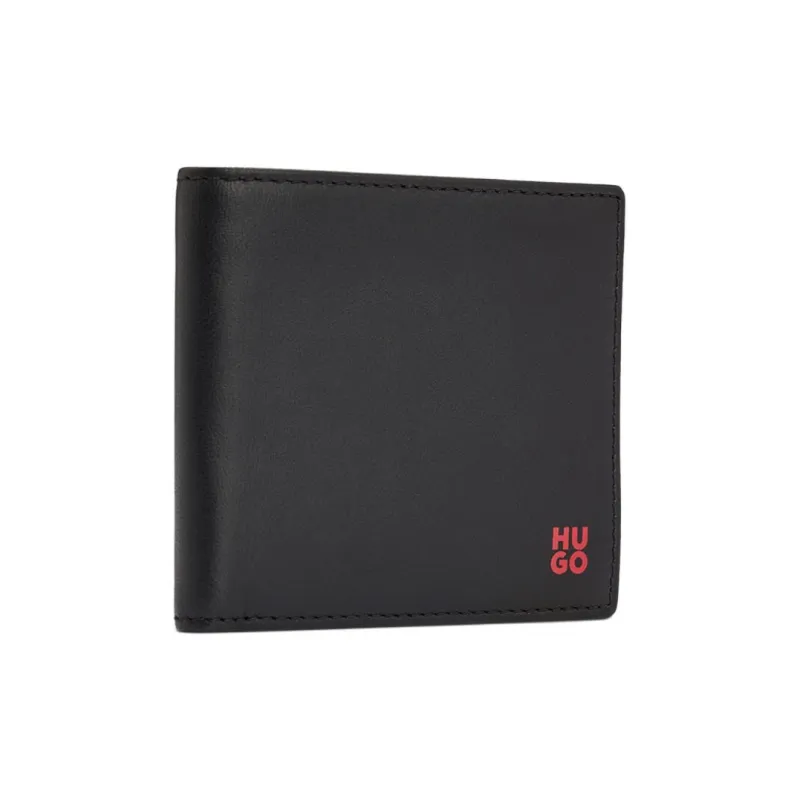 HUGO BOSS Sheepskin Wallet Men's Black-1