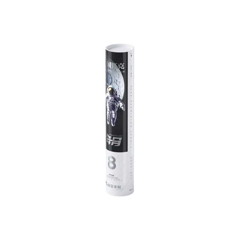 PEAK Goose Feather Shuttlecock 12 Pack Goose Feather All Round Goose Feather Shuttlecocks-0