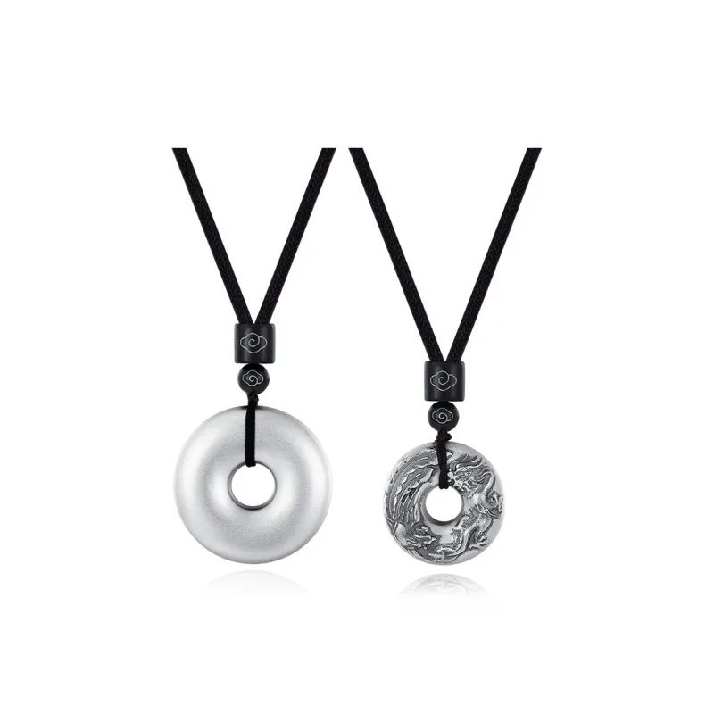 Mini&yaya S999 Fine Silver Necklaces Unisex-16
