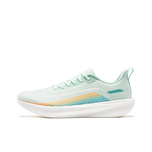 Erke Water Float 6 Cushioning Lightweight Rebound Low Top Casual Running Shoes Men's Purified Water Aqua Green